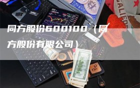 同方股份600100（同方股份有限公司）