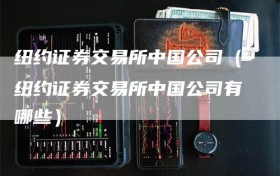 纽约证券交易所中国公司（纽约证券交易所中国公司有哪些）