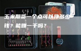 玉米期货一个点可以挣多少钱？能赚一千吗？