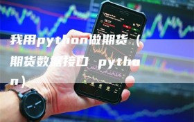 我用python做期货（期货数据接口 python）