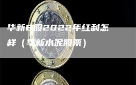 华新B股2022年红利怎样（华新水泥股票）