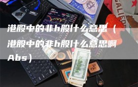 港股中的非h股什么意思（港股中的非h股什么意思啊Abs）