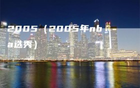 2005（2005年nba选秀）