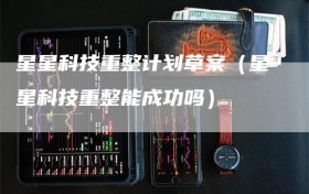 星星科技重整计划草案（星星科技重整能成功吗）