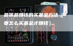 最笨最赚钱的买基金方法（要怎么买基金才赚钱）