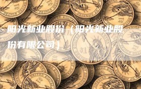 阳光新业股份（阳光新业股份有限公司）