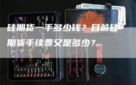 硅期货一手多少钱？目前硅期货手续费又是多少？