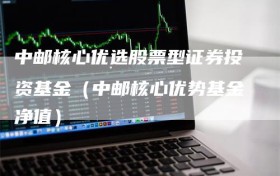 中邮核心优选股票型证券投资基金（中邮核心优势基金净值）