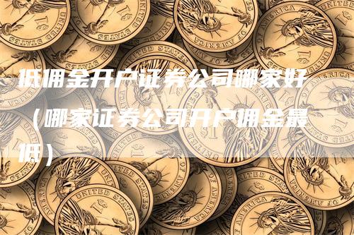 低佣金开户证券公司哪家好（哪家证券公司开户佣金最低）