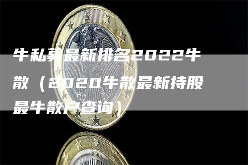 牛私募最新排名2022牛散（2020牛散最新持股最牛散户查询）