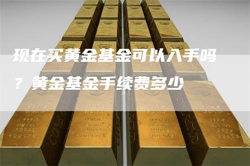 现在买黄金基金可以入手吗？黄金基金手续费多少