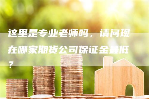 这里是专业老师吗，请问现在哪家期货公司保证金最低？