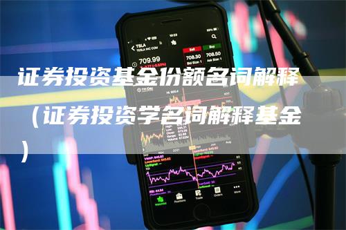 证券投资基金份额名词解释（证券投资学名词解释基金）